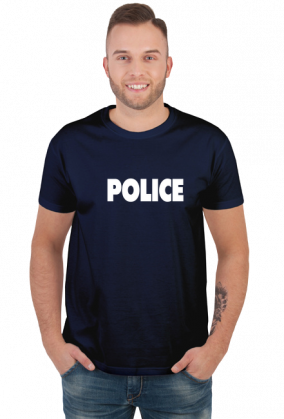 POLICE (koszulka męska) jg