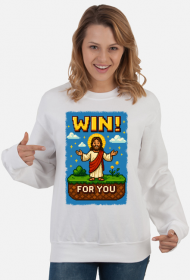 Bluza Jezus zwycięzył dla Ciebie!