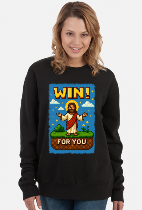 Bluza Jezus zwycięzył dla Ciebie!
