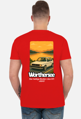 Golf MK1 GTI Worthersee, jasny nadruk tył