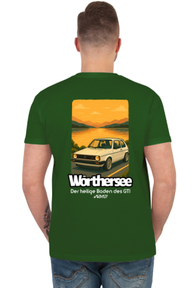 Golf MK1 GTI Worthersee, jasny nadruk tył