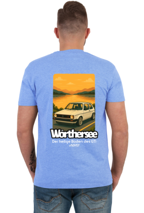 Golf MK1 GTI Worthersee, jasny nadruk tył