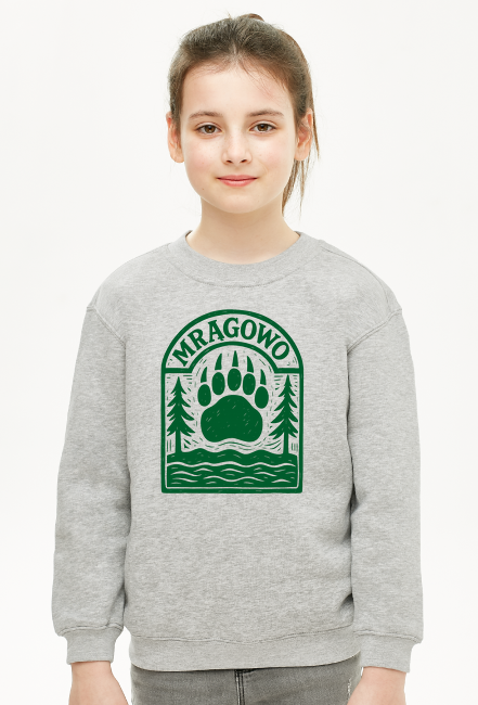 Mrągowo Kids – Bluza z Niedźwiedzią Łapą