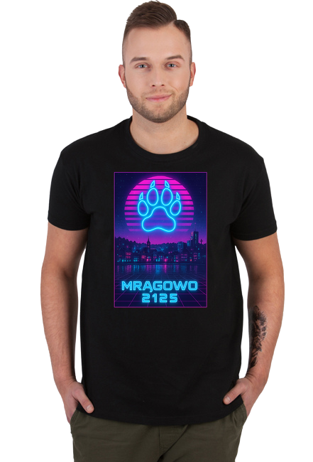 Mrągowo 2125 – Neon Future Tee