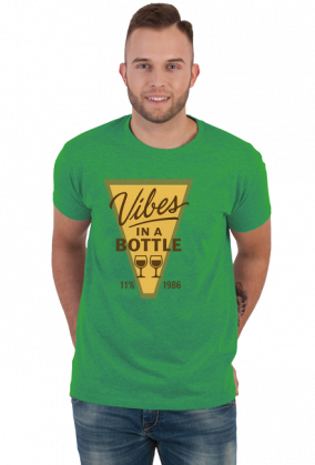 Vibes in a Bottle – koszulka z przesłaniem