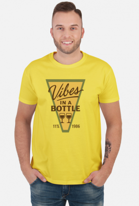 Vibes in a Bottle – koszulka z przesłaniem