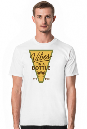 Vibes in a Bottle – koszulka z przesłaniem