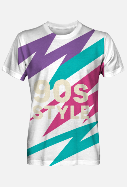 Koszulka męska 90s Style – retro vibe