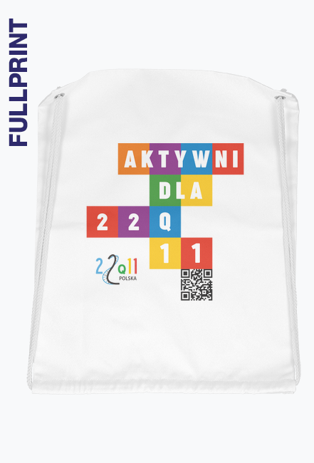 Worek sportowy #AktywniDla22q11