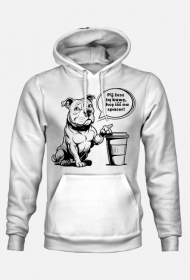 Bluza pies, kawa, amstaff, pitbull