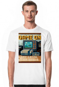 GAME ON retro koszulka