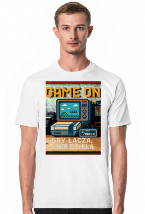 GAME ON retro koszulka