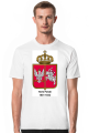 Koszulka z herbem Polski z okresu powstania listopadowego w latach 1831-1832.