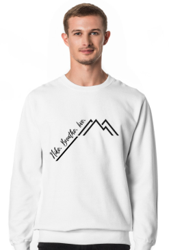 Bluza Hike. Breath. Live.