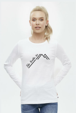 Koszulka Hike. Breath. Live.