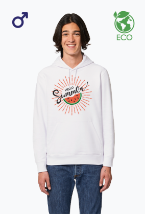 Bluza męska z kapturem ECO