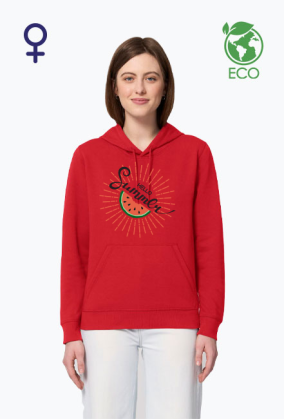 Bluza damska z kapturem ECO