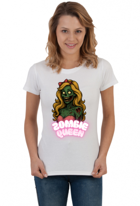 Zombie Queen – Koszulka dla nieumarłej królowej stylu