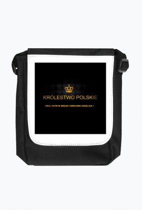 Oryginalna i oficjalna torba na ramię Królestwa Polskiego pod Panowaniem Królowej Polski Angeliny I i Króla Polski Patryka Wielkiego.