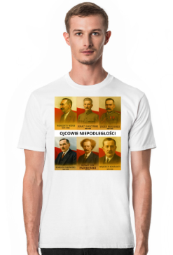 Ojcowie Niepodległości czarny napis