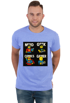 NERD GEEK COMICS GAMER