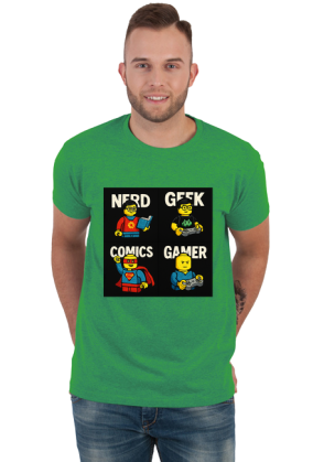 NERD GEEK COMICS GAMER