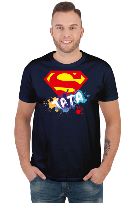 Koszulka Męska - Super Tata