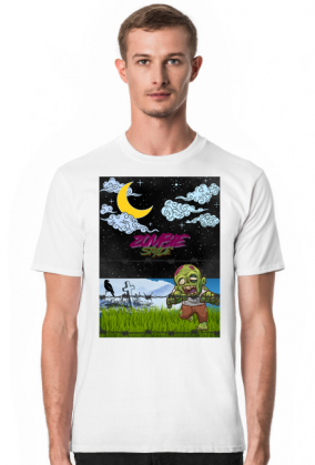 Koszulka Zombie Style – mroczny klimat w kreskówkowym wydaniu