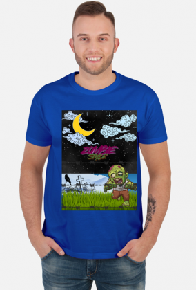Koszulka Zombie Style – mroczny klimat w kreskówkowym wydaniu