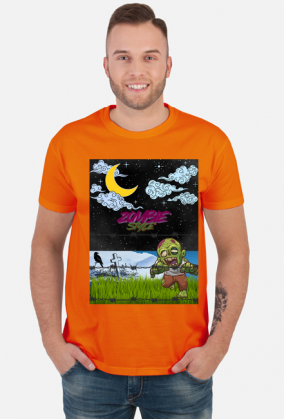 Koszulka Zombie Style – mroczny klimat w kreskówkowym wydaniu