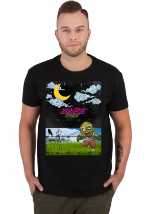 Koszulka Zombie Style – mroczny klimat w kreskówkowym wydaniu
