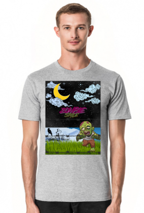 Koszulka Zombie Style – mroczny klimat w kreskówkowym wydaniu