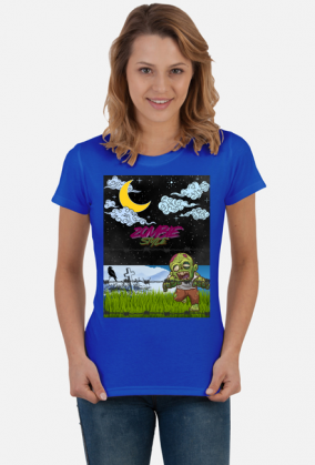 Koszulka Zombie Style – mroczny klimat w kreskówkowym wydaniu