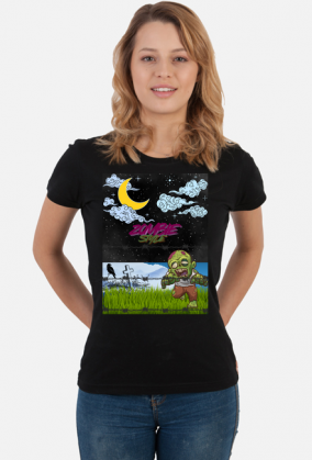 Koszulka Zombie Style – mroczny klimat w kreskówkowym wydaniu