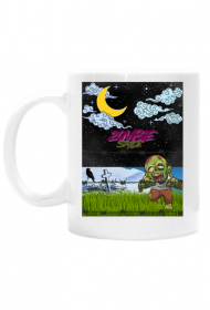 Kubek Zombie Style – mroczny klimat w kreskówkowym wydaniu