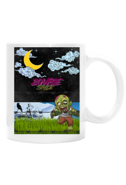 Kubek Zombie Style – mroczny klimat w kreskówkowym wydaniu