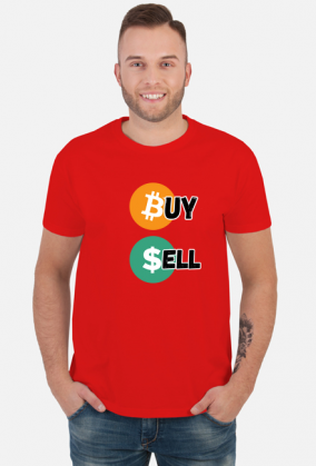 Koszulka Bitcoin Buy Sell