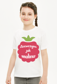 Koszulka dziewczyna jak malina
