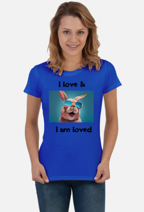Koszulka damska I love & I am loved
