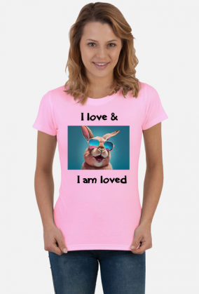 Koszulka damska I love & I am loved