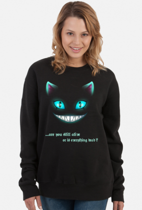 Cheshire cat toothy grin