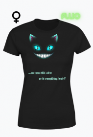 Cheshire cat toothy grin