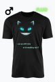 Cheshire cat toothy grin