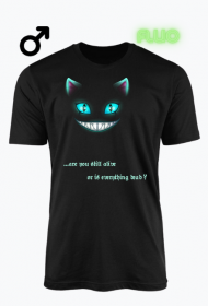 Cheshire cat toothy grin