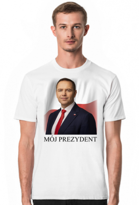 Karol Nawrocki - Mój prezydent Koszulka Biała