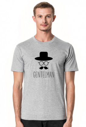 Koszulka Gentleman – klasyczny styl z nutą humoru