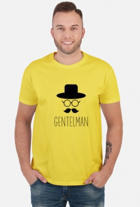 Koszulka Gentleman – klasyczny styl z nutą humoru