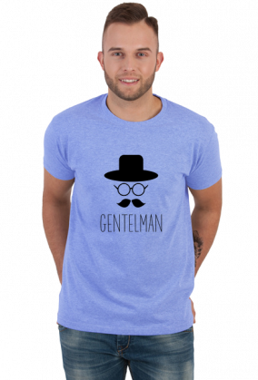 Koszulka Gentleman – klasyczny styl z nutą humoru
