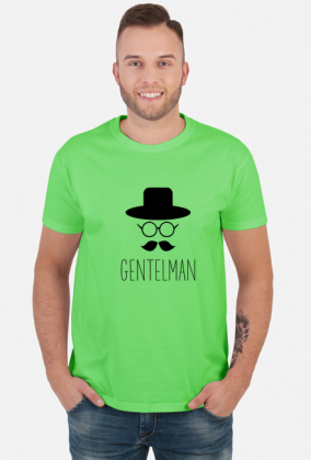Koszulka Gentleman – klasyczny styl z nutą humoru