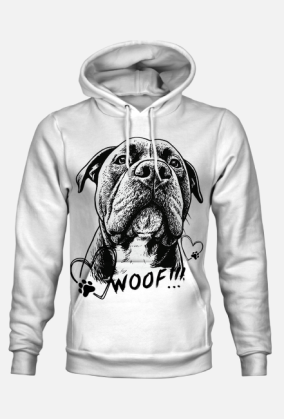 WOOF amstaff bluza